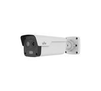 Caméra de Sécurité Thermique Uniview Bullet Dual IP 256x192 VOx 10mm + 4MP 8mm PoE IP67 Blanche - TIC2A32SA-F10-4F8AC-I1