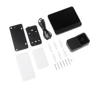 Caméra de sonnette alimentée par batterie avec écran IPS de 4,3" pour | Interphone audio bidirectionnel, écran IPS de 4,3", clair pour la vision nocturne, installation sans fil, longue veille