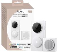 Caméra de sonnette Hub G410 blanche 2K, Zigbee, Wi-Fi, Matter Thread