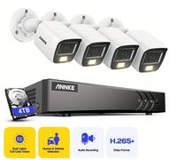 Caméra de surveillance – 3K 5MP Ultra HD – Vision nocturne avec double éclairage et audio – Pour extérieur – Détection de mouvement par intelligence artificielle