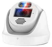 Caméra de surveillance, 4K 8 MP, objectif 3,6 mm, vision nocturne 20 m, prise en charge POE, audio interne