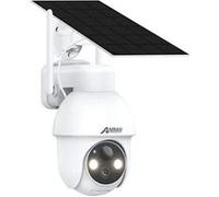 Caméra de Surveillance Anran Q03 Exterieure Sans Fil Solaire Wi-Fi Visión Nocturna Blanc G