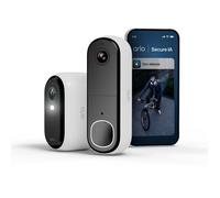 Caméra de surveillance - Arlo - Essential 3 1 caméra 2K + 1 sonnette vidéo HD - Extérieur