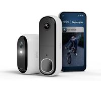 Caméra de surveillance - Arlo - Essential 3 1 caméra 2K + 1 sonnette vidéo HD - Extérieur