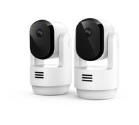Arlo Caméra de sécurité intérieure Essential 3 2K PTZ – Pack de 2