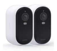 Arlo Essential Caméra de sécurité extérieure 2K, pack de 2