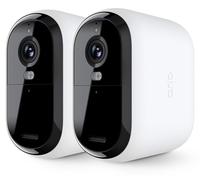 Arlo Caméra de surveillance extérieure Essential 2 – WiFi 2K, Batterie XL – Pack 2