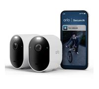 Arlo Caméra de surveillance Pro6 2K+ extérieur – Pack 2 caméras