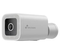 Caméra de surveillance Bullet 4K, Wi-Fi, 2,4 GHz, résolution 2560 x 1440, reconnaissance faciale, vision nocturne