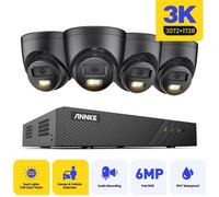 Caméra de surveillance - Caméra de sécurité - Caméra CCTV - Caméra extérieure - Caméra IP - Résolution Ultra HD 3K 5MP