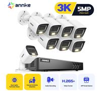 Caméra de surveillance - Caméra de sécurité - Caméra extérieure - Caméra CCTV - Caméra de sécurité - Résolution HD 3K 5MP