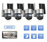 Caméra de surveillance – Caméra de sécurité – Caméra extérieure – Caméra sans fil – Résolution HD 3MP