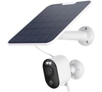 Caméra de surveillance - Caméra solaire - Surveillance par caméra - Sans fil - Pour extérieur - 8MP - Détection de personnes