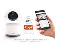 Camera De Surveillance Connectee - BE MIX - Multifonction - Blanc