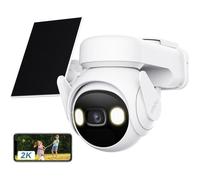 CAMERA DE SURVEILLANCE CONNECTEE - DIANE CONFORT - YC182 - Sans fil solaire - Batterie 15000mAh - Ultra HD 2K
