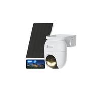 Kit de caméra de surveillance IP EZVIZ CB8 Lite, 6 MP, 4G LTE, Wi-Fi, panneau solaire