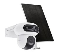 Caméra de surveillance connectée Ezviz HB90 Double objectif Blanc + Panneau solaire 8 W