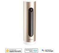 Netatmo Caméra d'intérieur Welcome NSC01-EU Full HD 1080p Reconnaissance faciale Or/Blanc