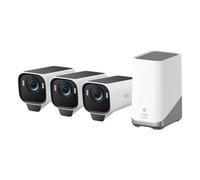 Caméra de surveillance Eufy Cam S3 Pro 4K Vision Nocturne Extérieure IA Alarme Panneau Solaire
