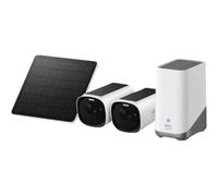 Caméra de surveillance Eufy E8144323 2K Extérieure Panneau Solaire Audio Bidirectionnel