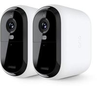 Caméra de surveillance extérieure Arlo Essential 3 2K pack de 2 caméras vision nocturne