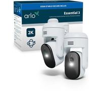 Caméra de surveillance extérieure Arlo Essential 3 Kit 2 caméras 2K 360°