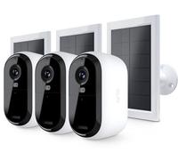 Caméra de surveillance extérieure Arlo Essential 3+ Pack 3 caméras 2K 3 panneaux solaires