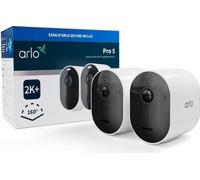 Caméra de Surveillance Extérieure ARLO Pro 5, Pack de 2, Batterie, Vision Nocturne Couleur, Définition 4MP