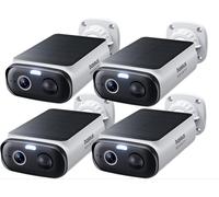 Caméra de surveillance extérieure Baseus Security S1 Lite, alimentée par énergie solaire, avec batterie, connectivité Wi-Fi, et résistance aux intempéries (indice IP67)