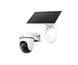 Caméra de surveillance extérieure TP-Link Tapo TC90 Kit solaire Wi-Fi 2K 3MP vision couleur 10 m audio 2 voies PTZ 360° Coloris unique