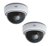ELRO CDD15F Caméra dôme factice d'intérieur - Flash - Paquet de 2