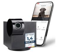 Caméra de surveillance - Full HD 360 degrés - WiFi - Vision nocturne - Caméra pour animaux avec application