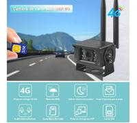 Caméra de Surveillance - HD4K - SIM 3G 4G - 5MP - Étanche IP66 - Vision Nocturne IR