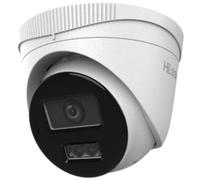 HiLook dôme IPC-T240HA-LU F2.8 (4 MP, 30 m. IR, 30 m. LED, Hybrid Light), Blanc