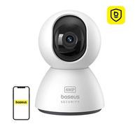 Caméra de surveillance intérieure - BASEUS - P1 3K - Vidéo 3K 4MP - Rotation 360°/Inclinaison 90° - Zoom numérique 8×