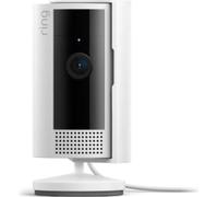 Caméra de Surveillance Intérieure, HD 1080p, Audio Bidirectionnel, Blanc