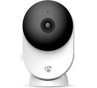 Nedis Caméra intérieure WIFICI12CWT Wi‑Fi 3MP 1296p Détection de mouvement Vision nocturne Blanc