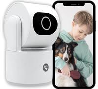 Caméra de surveillance intérieure KONYKS CAMINI CARE 2 – Wi-Fi avec sirène et bouton d'appel vidéo