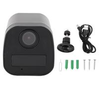 Caméra de surveillance, IP66, étanche, détection de mouvement, vision nocturne, 1080p, grand angle 120°, 600 mAh, pour l'intérieur et l'extérieur, pour la maison