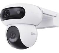 Caméra de surveillance motorisée EZVIZ H90, 2K, Vision nocturne, 2 Caméras, Audio bidirectionnel, Extérieure 360°