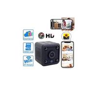 Caméra de surveillance noir mini ip wifi hd 1080p sécurité sans fil avec batterie intégrée vision nocturne babyphone vidéo G