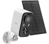 Caméra de surveillance + Panneau solaire 1.5W Détection PIR Étanche IP65 LinQ Blanc / Noir G