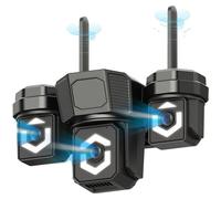 Caméra de surveillance, reconnaissance faciale par IA, étanche IP66, Wi-Fi