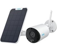 Caméra de surveillance Reolink 2K pour extérieur, alimentée par batterie, caméra solaire sans fil pour extérieur avec détection PIR et IA, Wi-Fi 2,4 GHz, vision nocturne infrarouge, timelapse, audio b