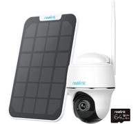 Caméra de surveillance Reolink 4MP PT, pour extérieur, avec batterie, dotée de la détection de personnes et de véhicules