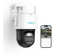 Caméra de surveillance REOLINK 4MP WiFi batterie Série Trackmix ProHD avec auto-suivi intelligent et zoom 6X