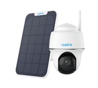Caméra de surveillance REOLINK B420 + panneau solaire Blanc