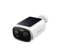 Caméra de surveillance Reolink Argus Solar, résolution 2K+ (5MP), alimentée par batterie et énergie solaire, Wi-Fi 6 double bande, détection de personnes, de véhicules et d'animaux, projecteur et sirè