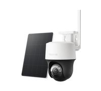 Caméra de surveillance Reolink Go PT S Lite+ avec panneau solaire, résolution 2K (4MP), connectivité 4G LTE, batterie intégrée, fonction de panoramique et d'inclinaison, suivi automatique, vision noct