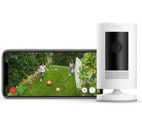 Ring Caméra de surveillance Stick Up Cam Battery 1080p Intérieur/Extérieur Blanc
